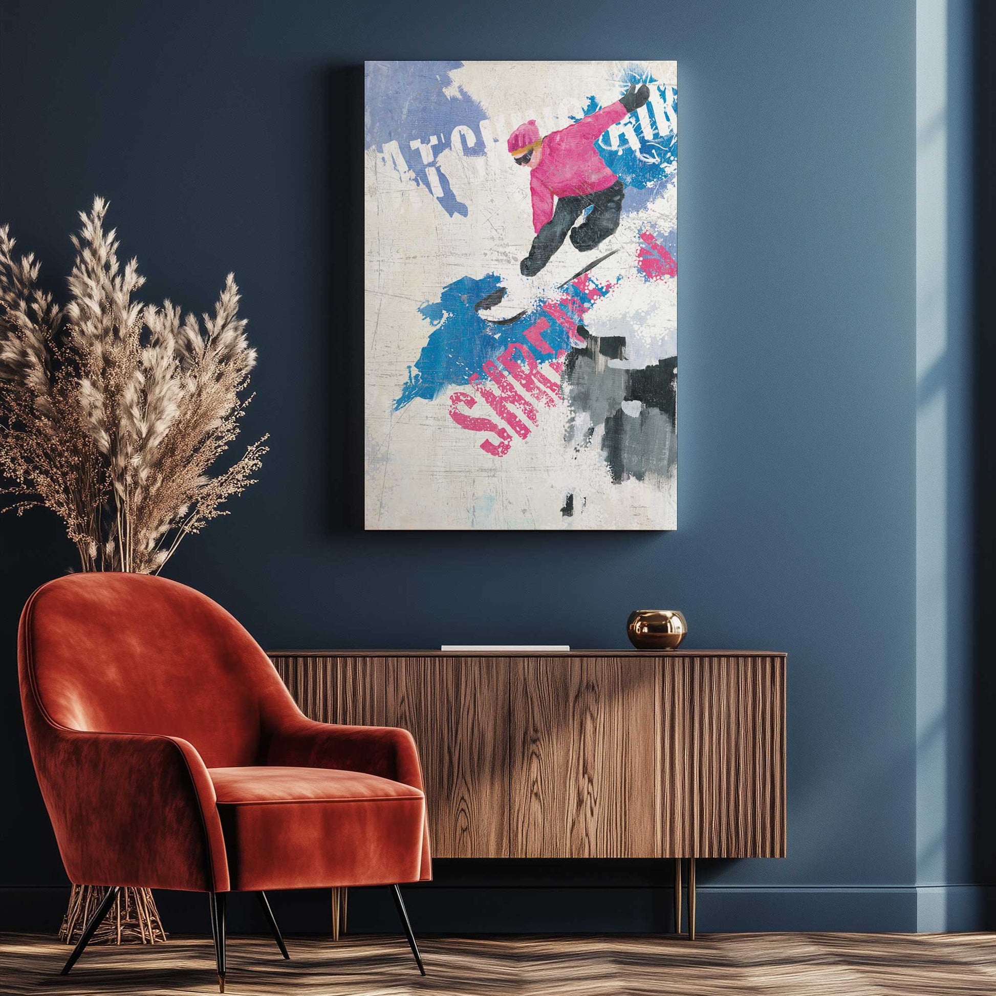 Picture of art in a room