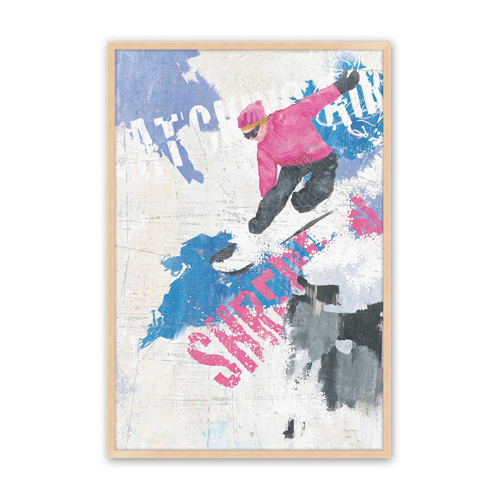[Color:Raw Maple], Picture of art in a Raw Maple frame