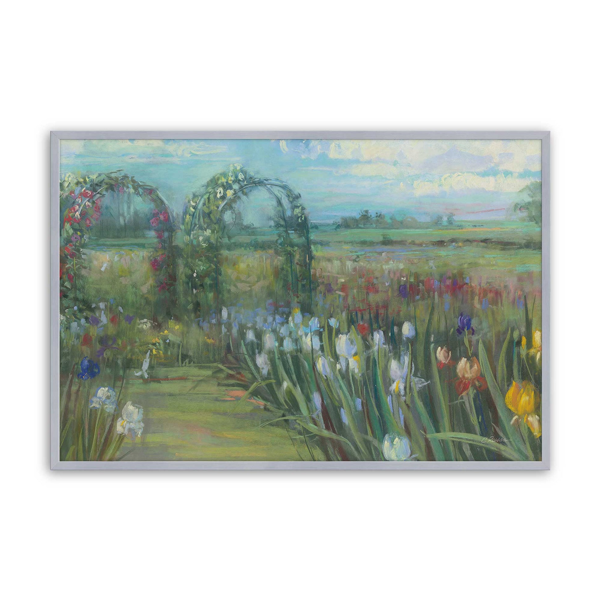 [Color:Polished Chrome], Picture of art in a Polished Chrome frame