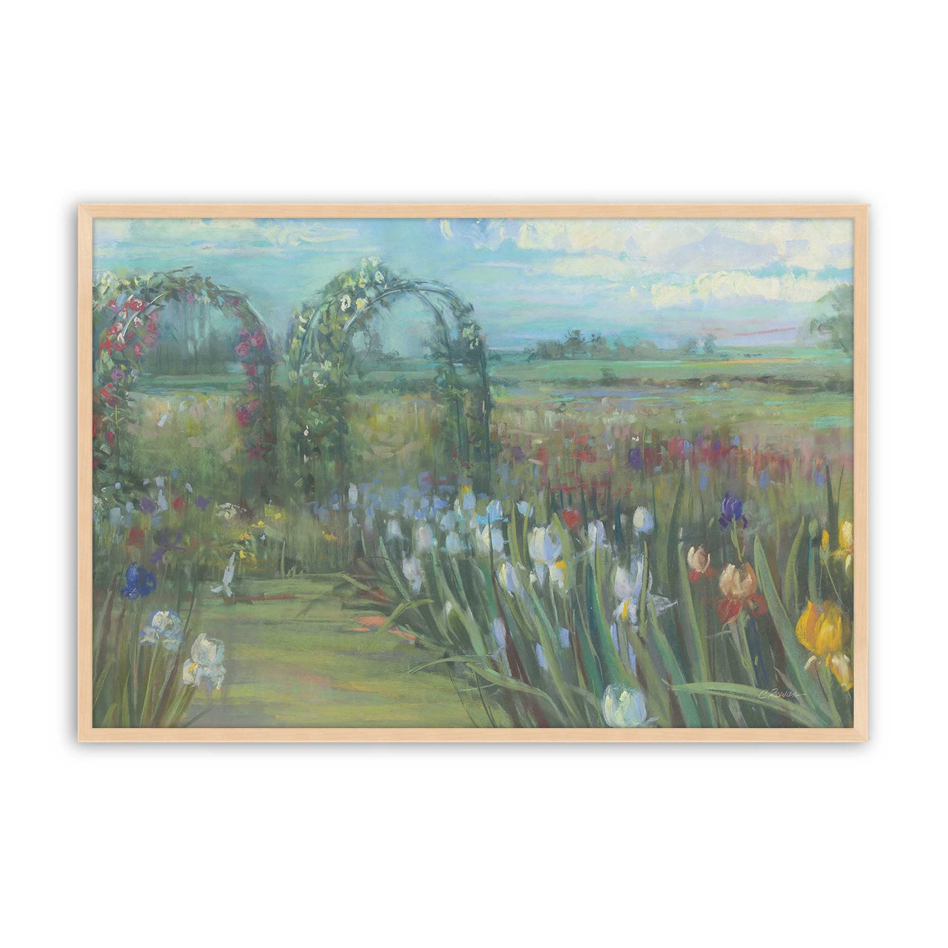 [Color:Raw Maple], Picture of art in a Raw Maple frame