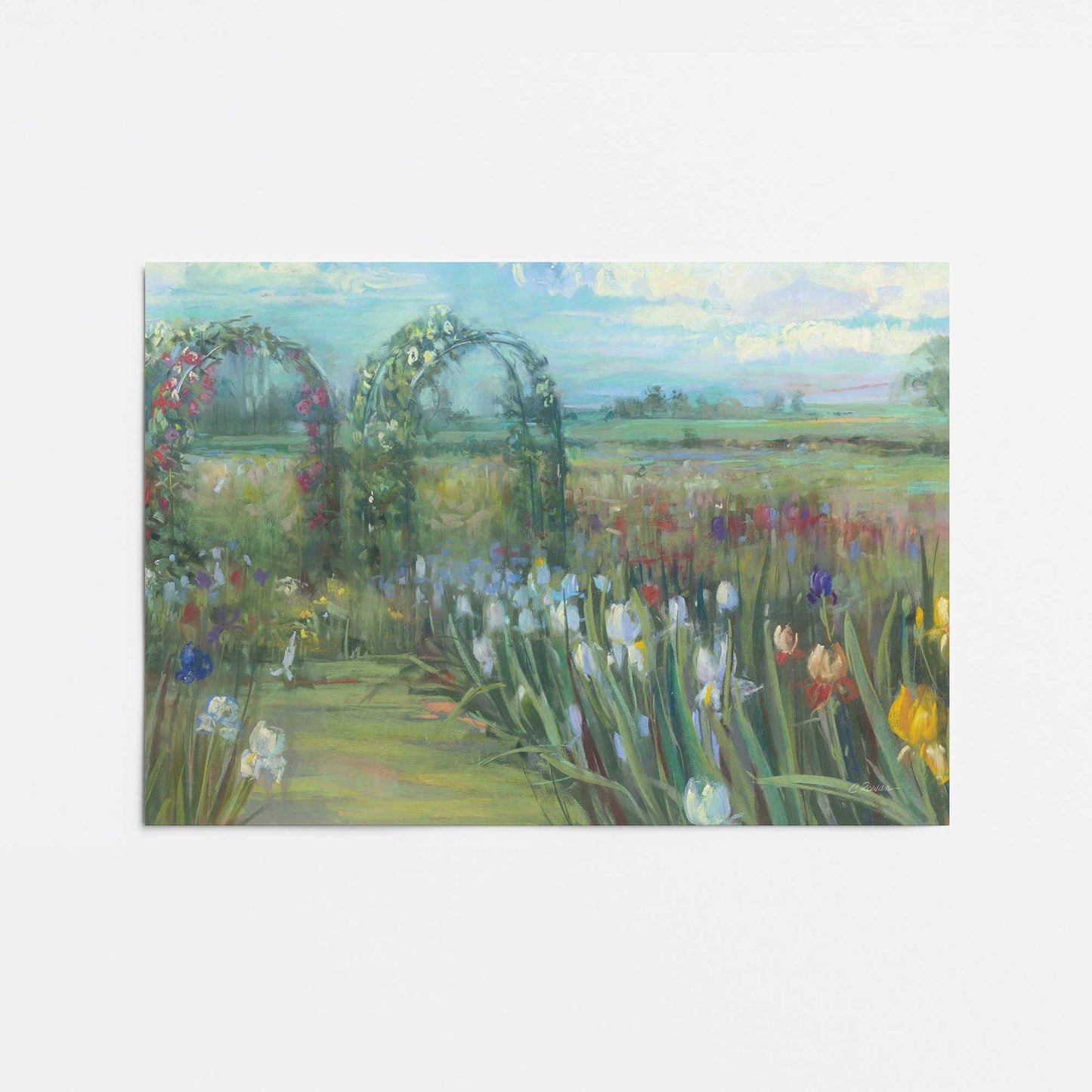 [Color:Rolled Print], Picture of close up of art