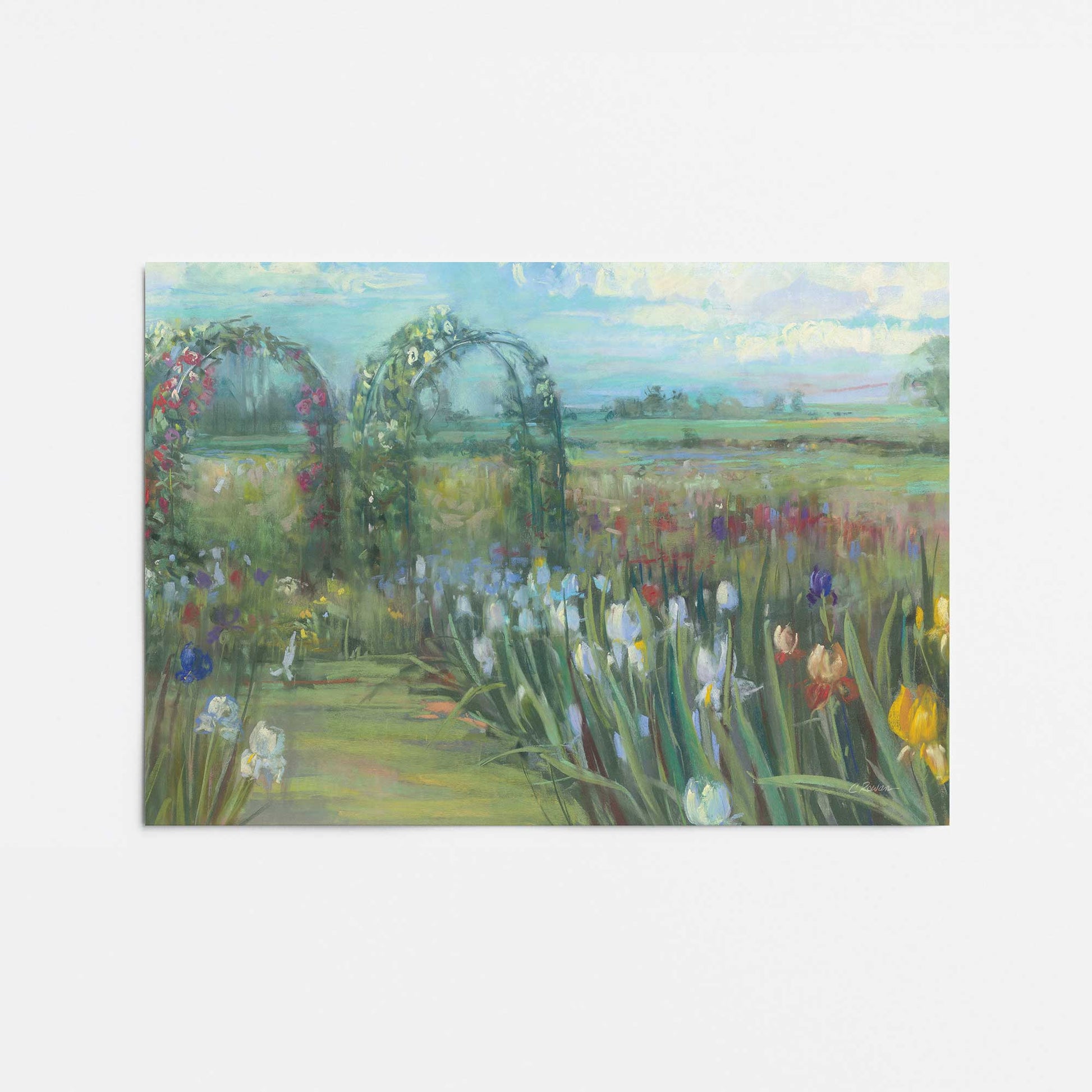 [Color:Rolled Print], Picture of close up of art