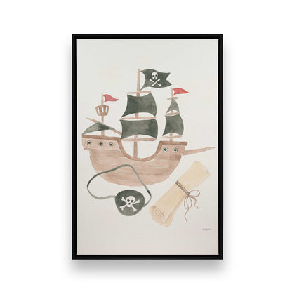 [Color:Satin Black], Picture of art in a Satin Black frame