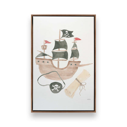 [Color:Walnut], Picture of art in a Walnut frame