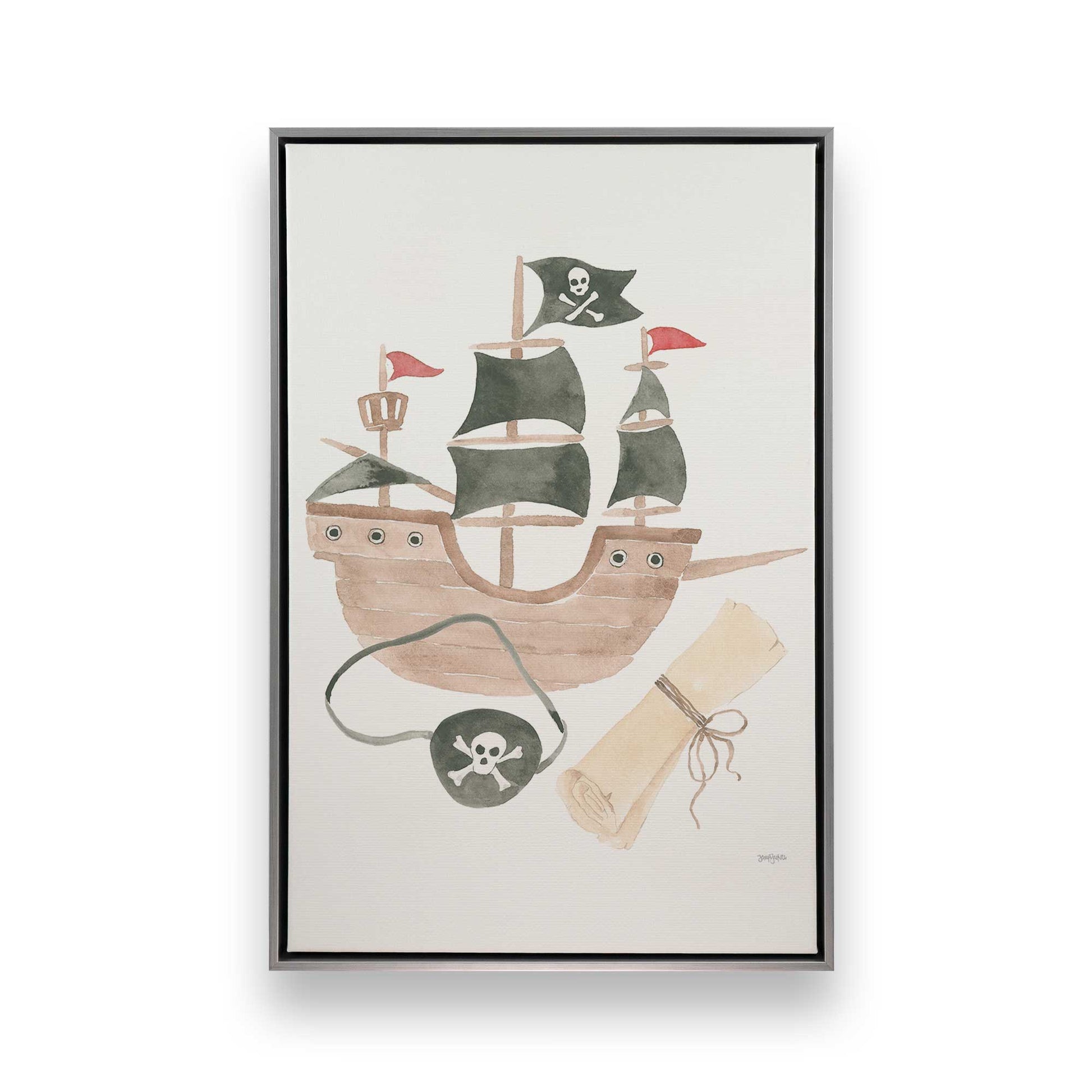 [Color:Polished Chrome], Picture of art in a Polished Chrome frame