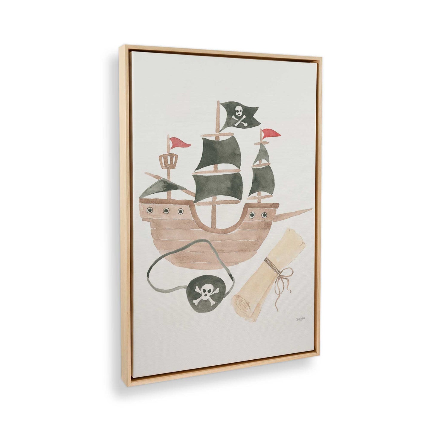 [Color:American Maple], Picture of the corner of the art