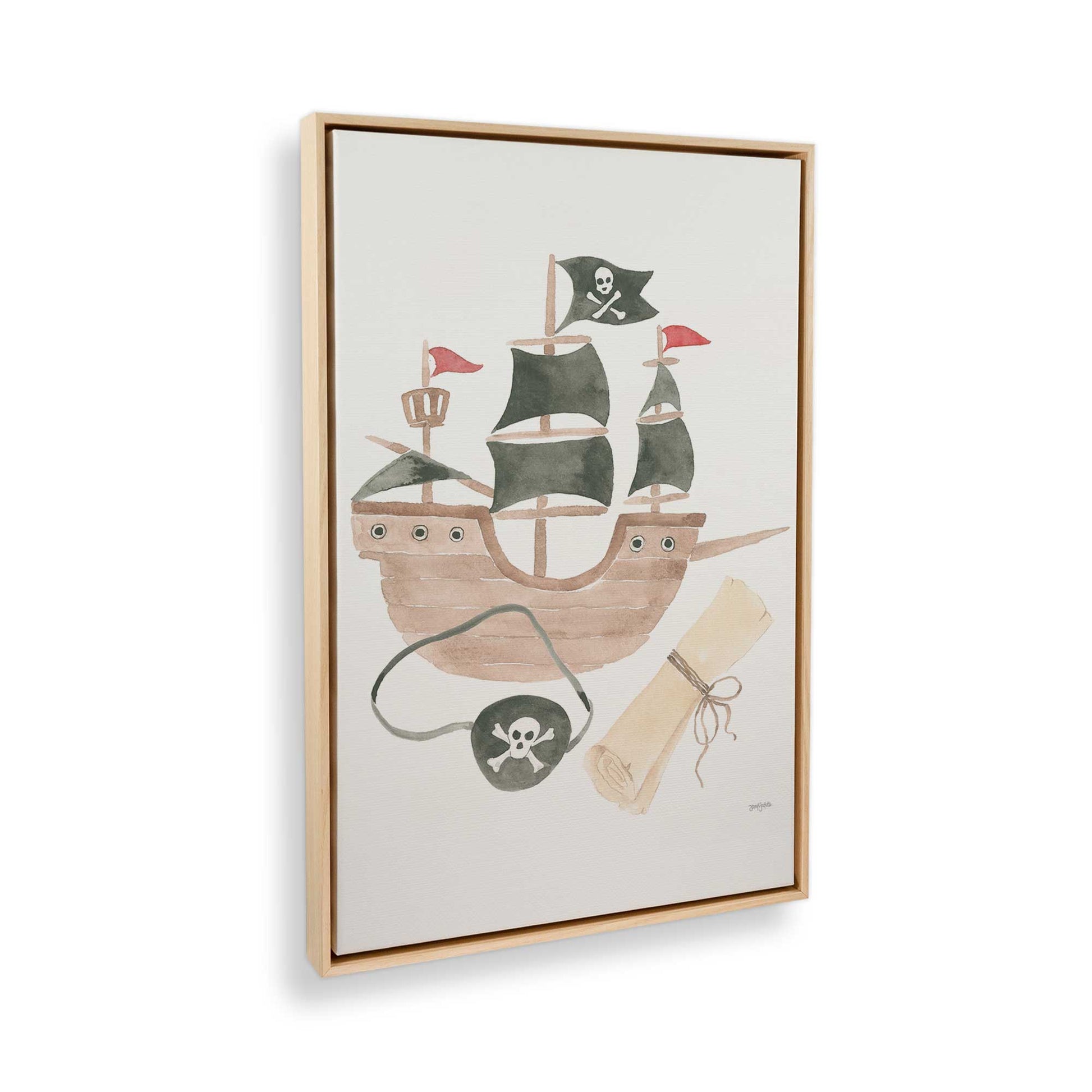 [Color:American Maple], Picture of the corner of the art