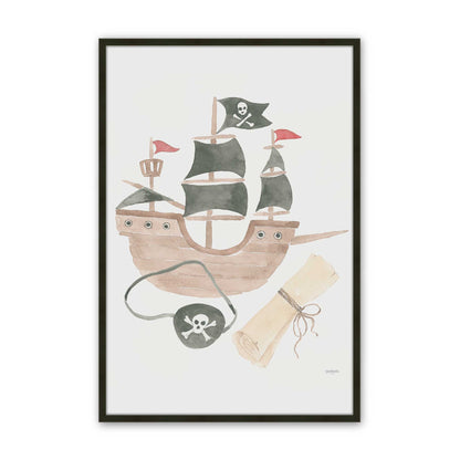 [Color:Satin Black], Picture of art in a Satin Black frame