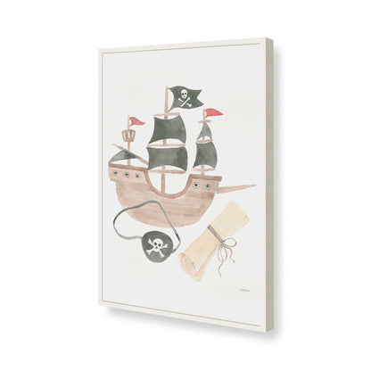 [Color:Opaque White], Picture of art in a Opaque White frame of the corner
