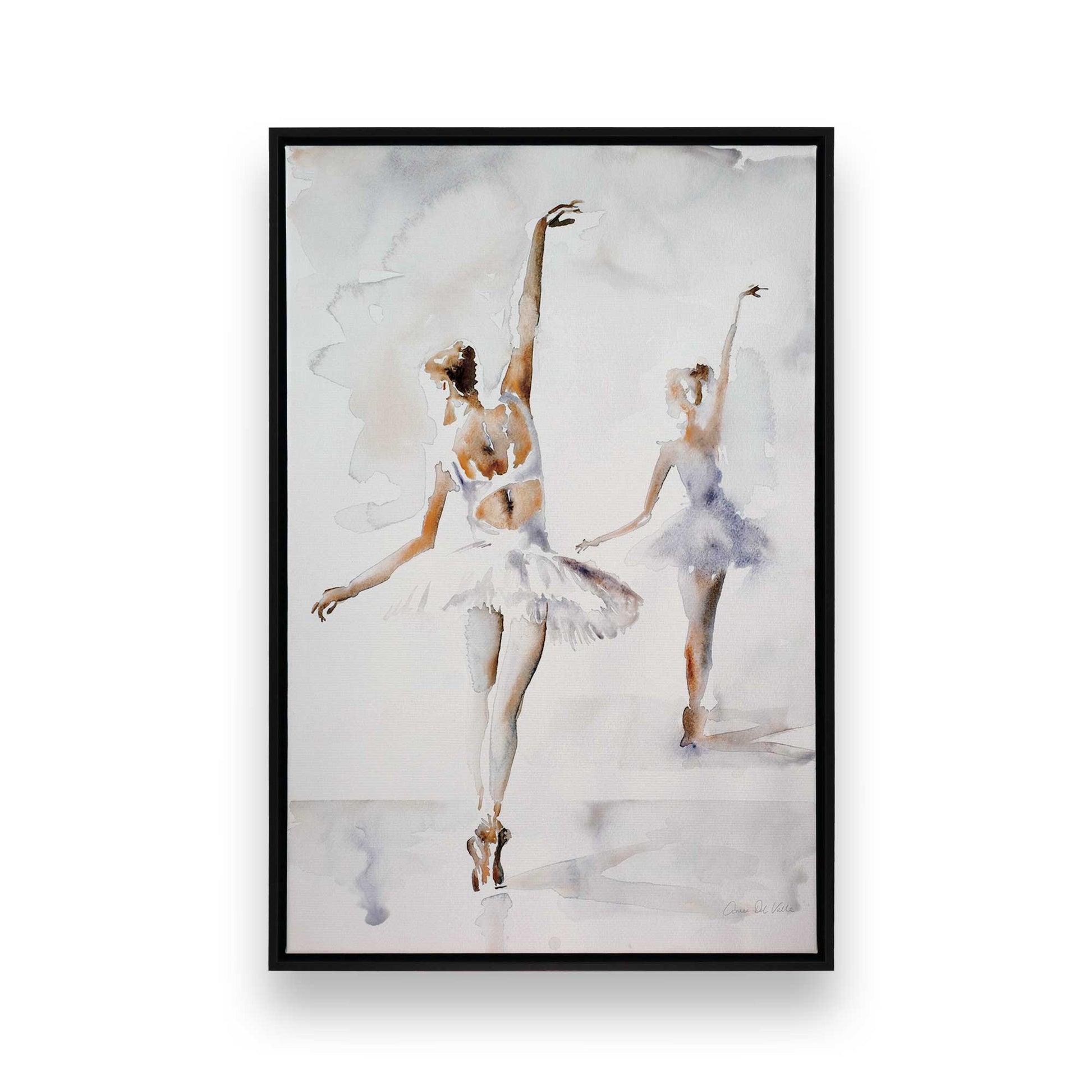 [Color:Satin Black], Picture of art in a Satin Black frame