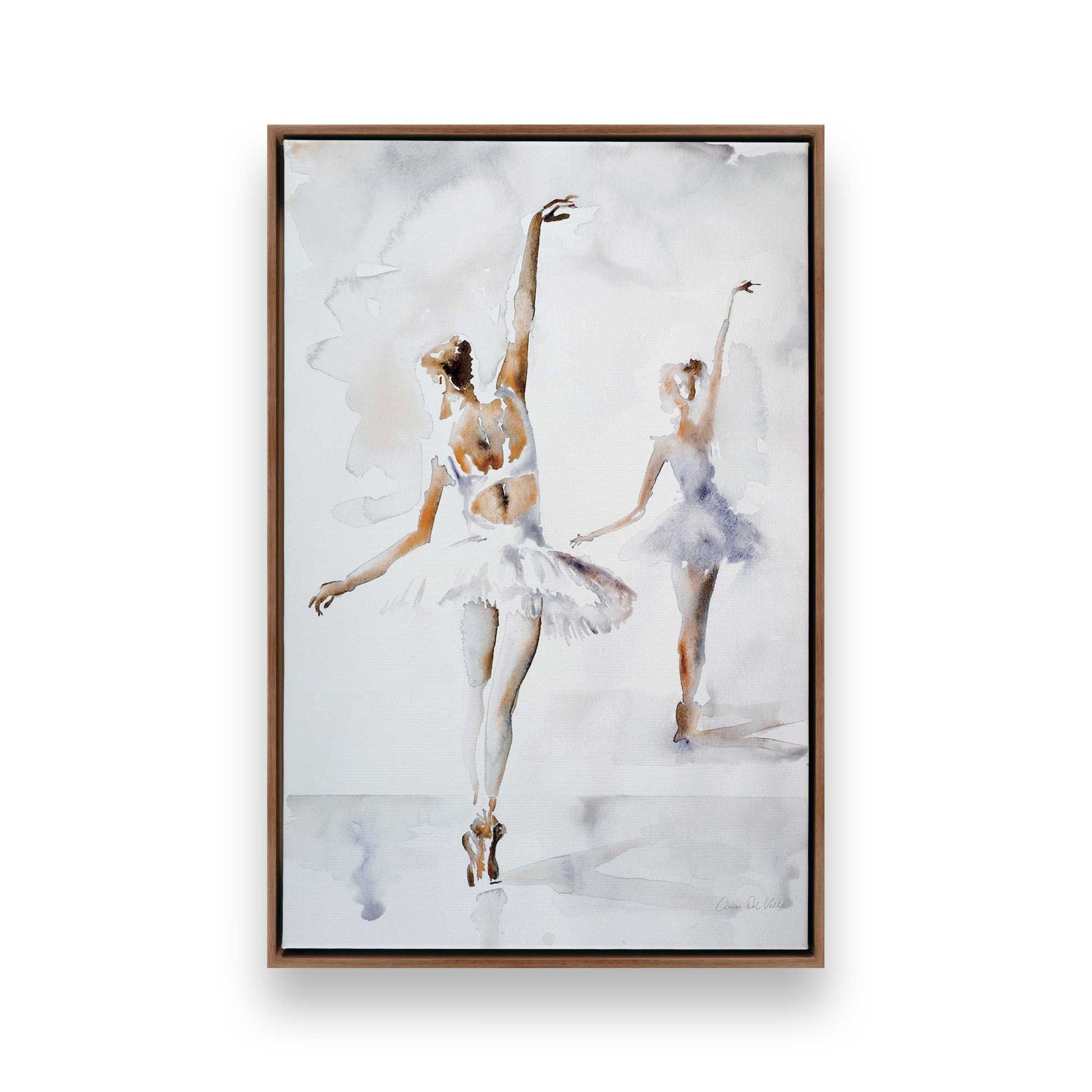 [Color:Walnut], Picture of art in a Walnut frame