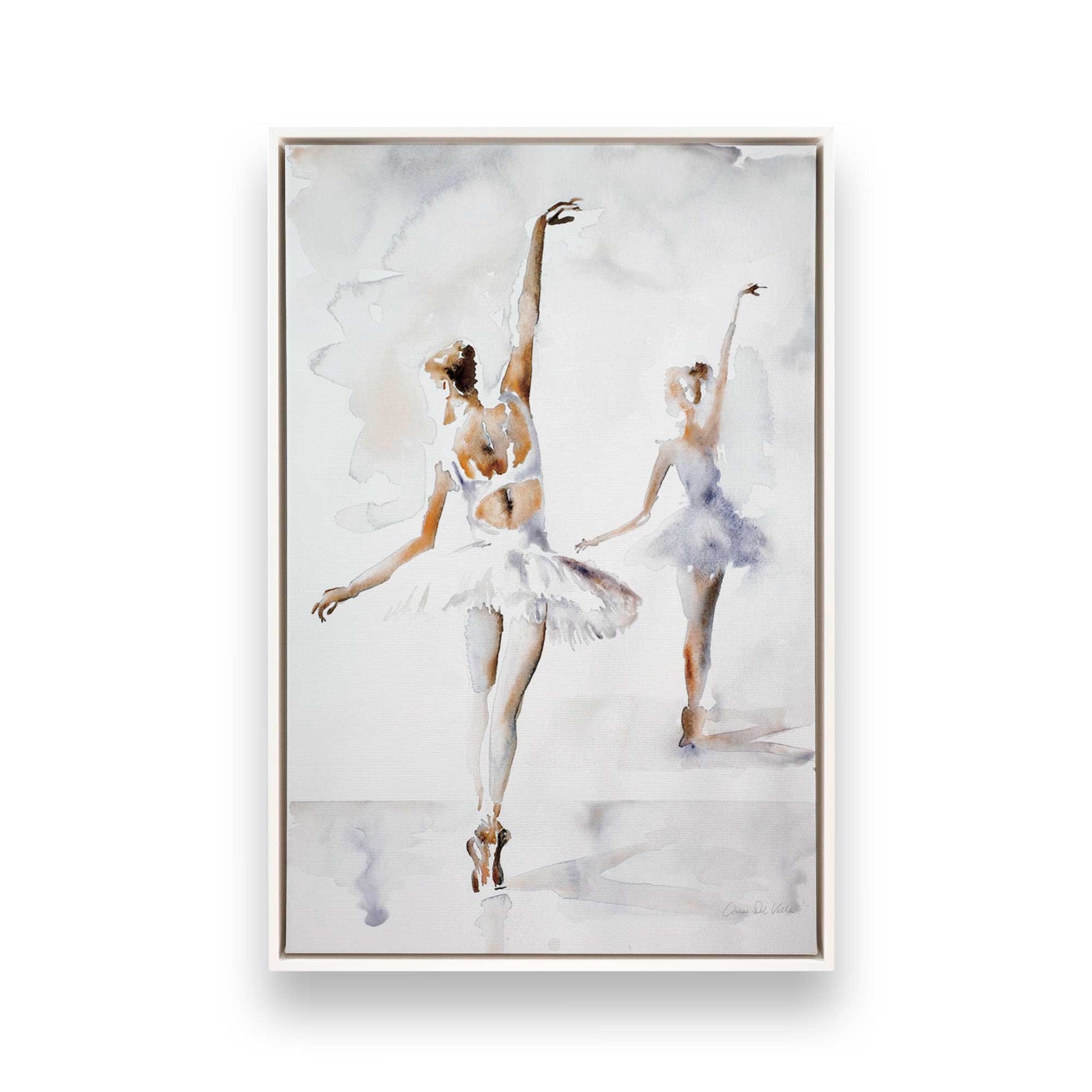 [Color:Opaque White], Picture of art in a White frame