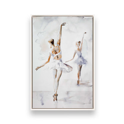 [Color:Opaque White], Picture of art in a White frame