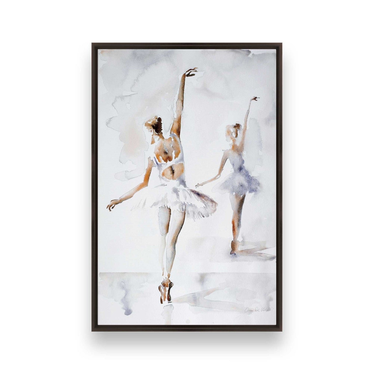 [Color:Espresso], Picture of art in a Espresso frame