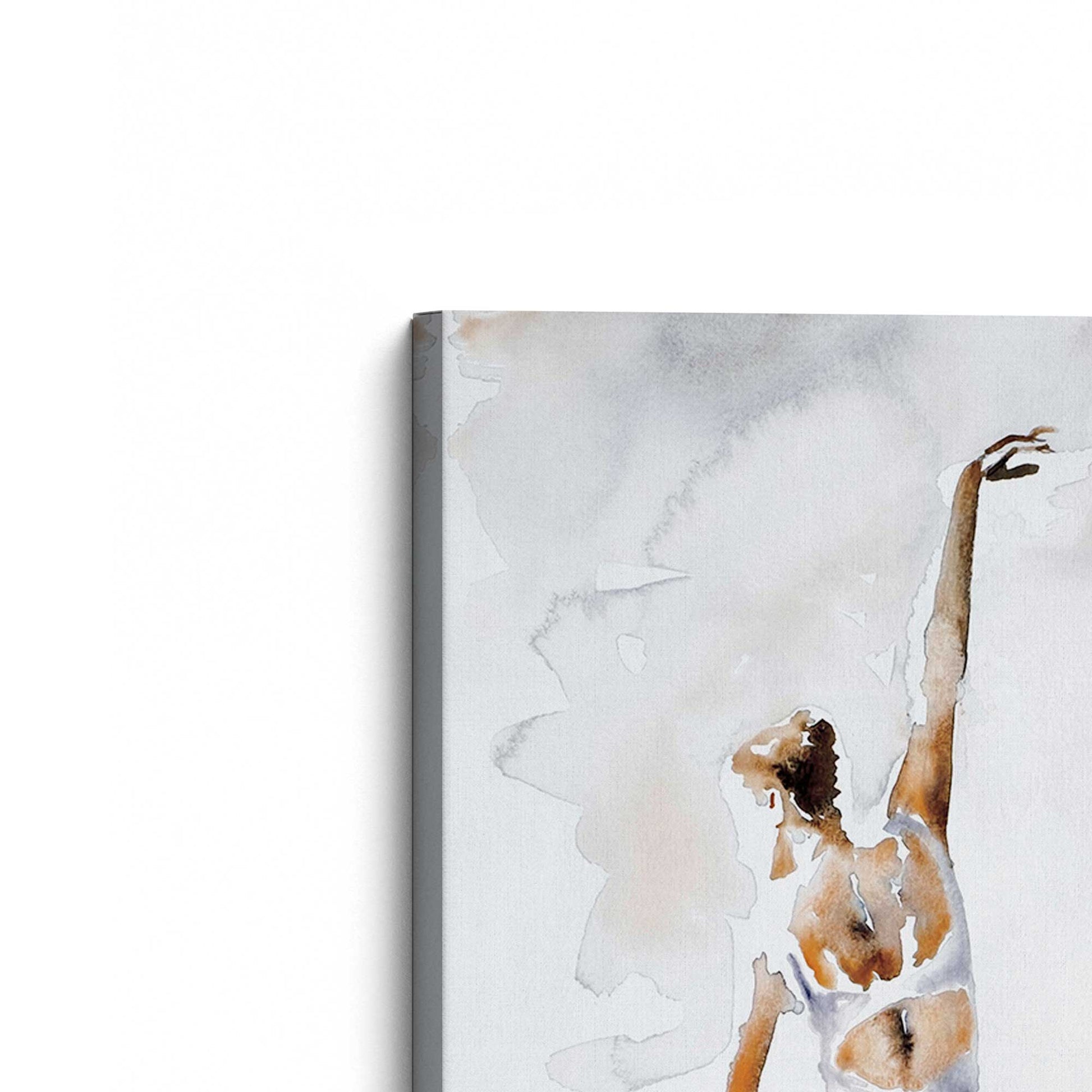 [Color:Stretched Canvas], Picture of the corner of the art