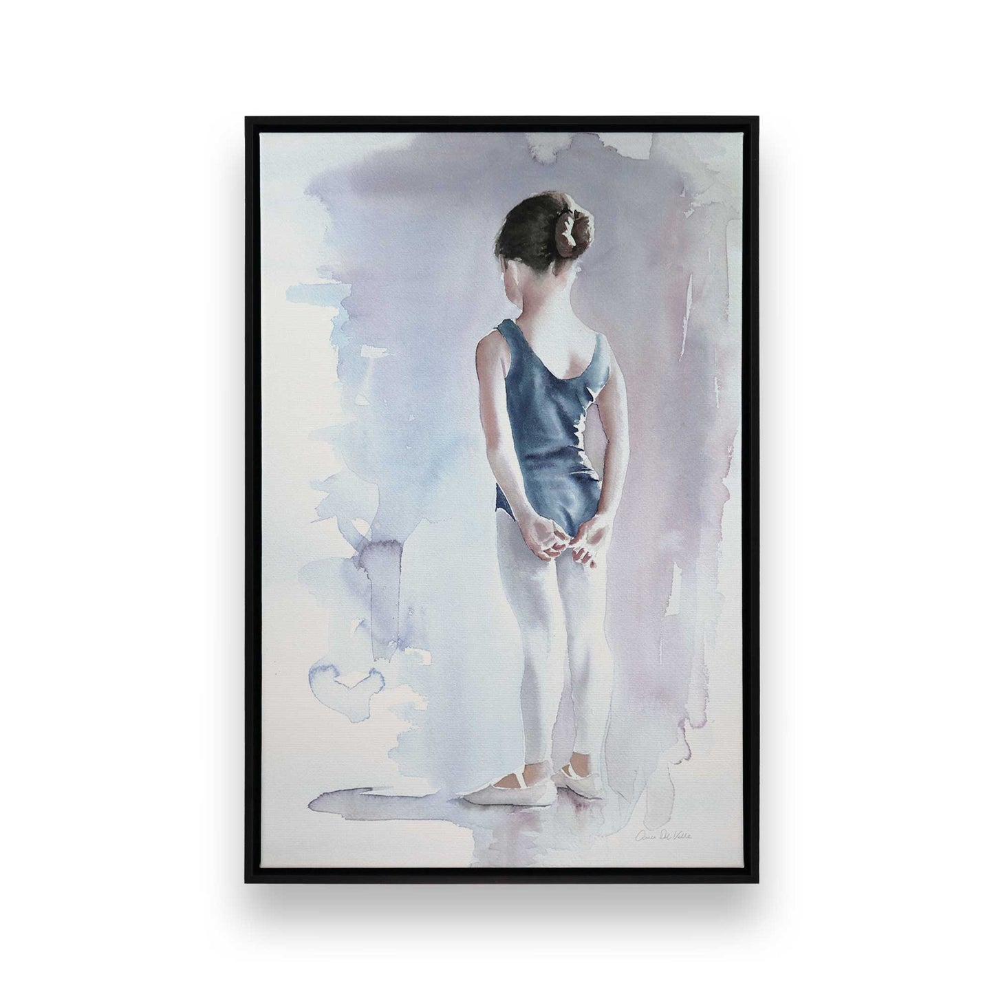 [Color:Satin Black], Picture of art in a Satin Black frame