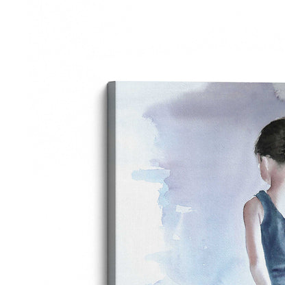 [Color:Stretched Canvas], Picture of the corner of the art