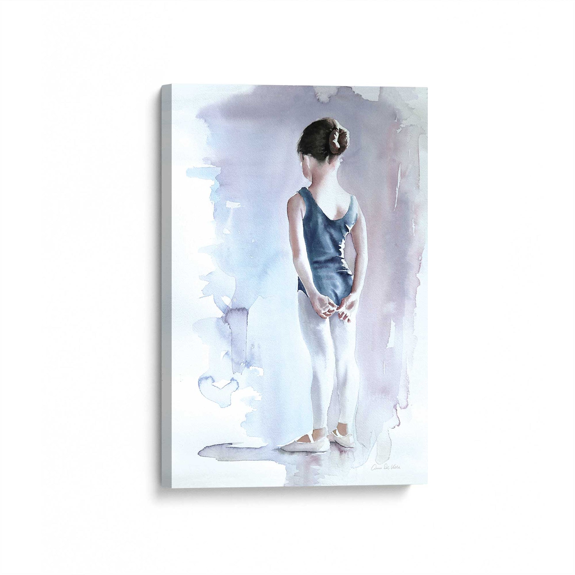 [Color:Stretched Canvas], Picture of art at an angle