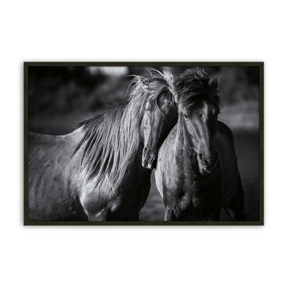 [Color:Satin Black], Picture of art in a Satin Black frame