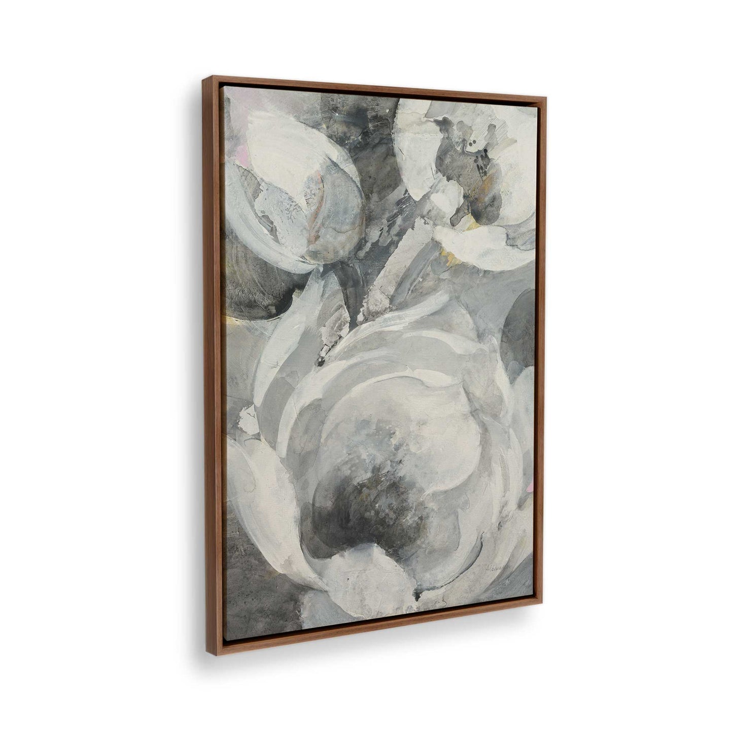 [Color:Walnut], Picture of the corner of the art