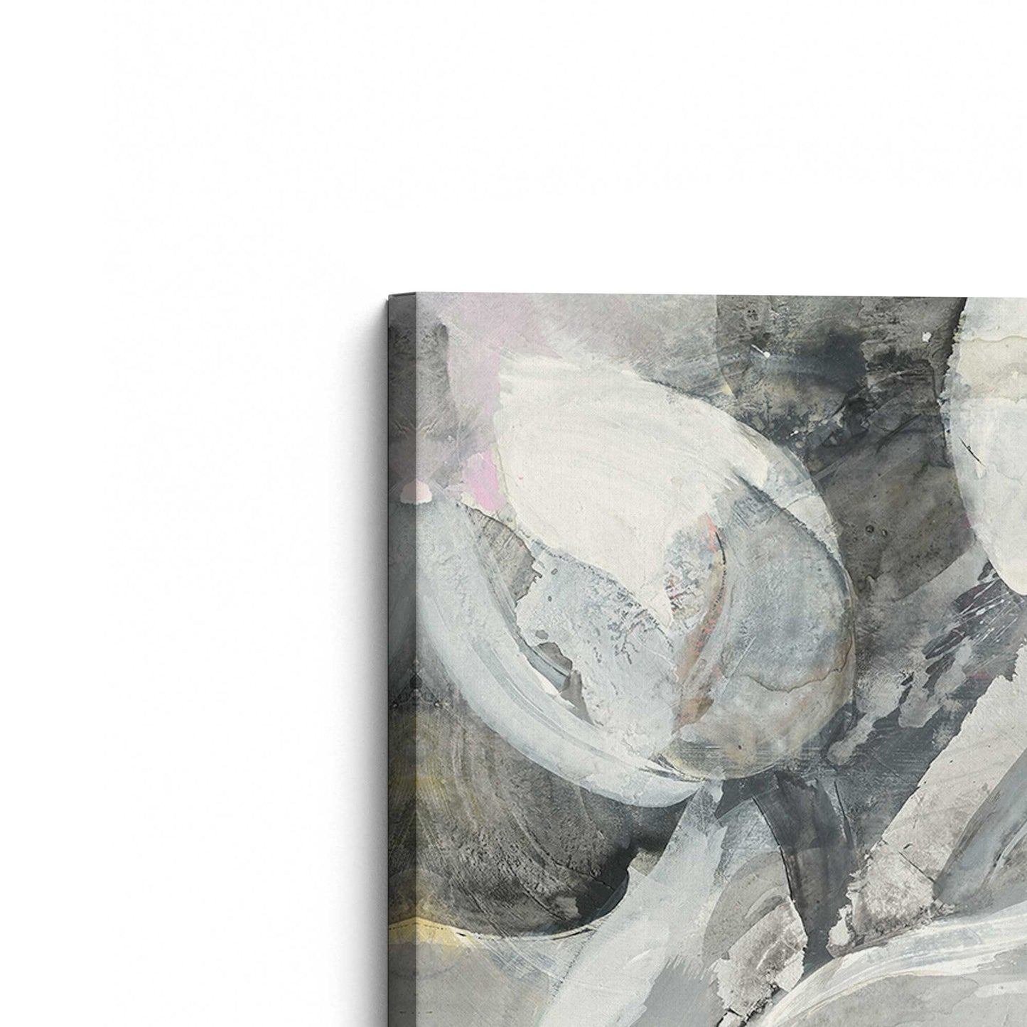 [Color:Stretched Canvas], Picture of the corner of the art