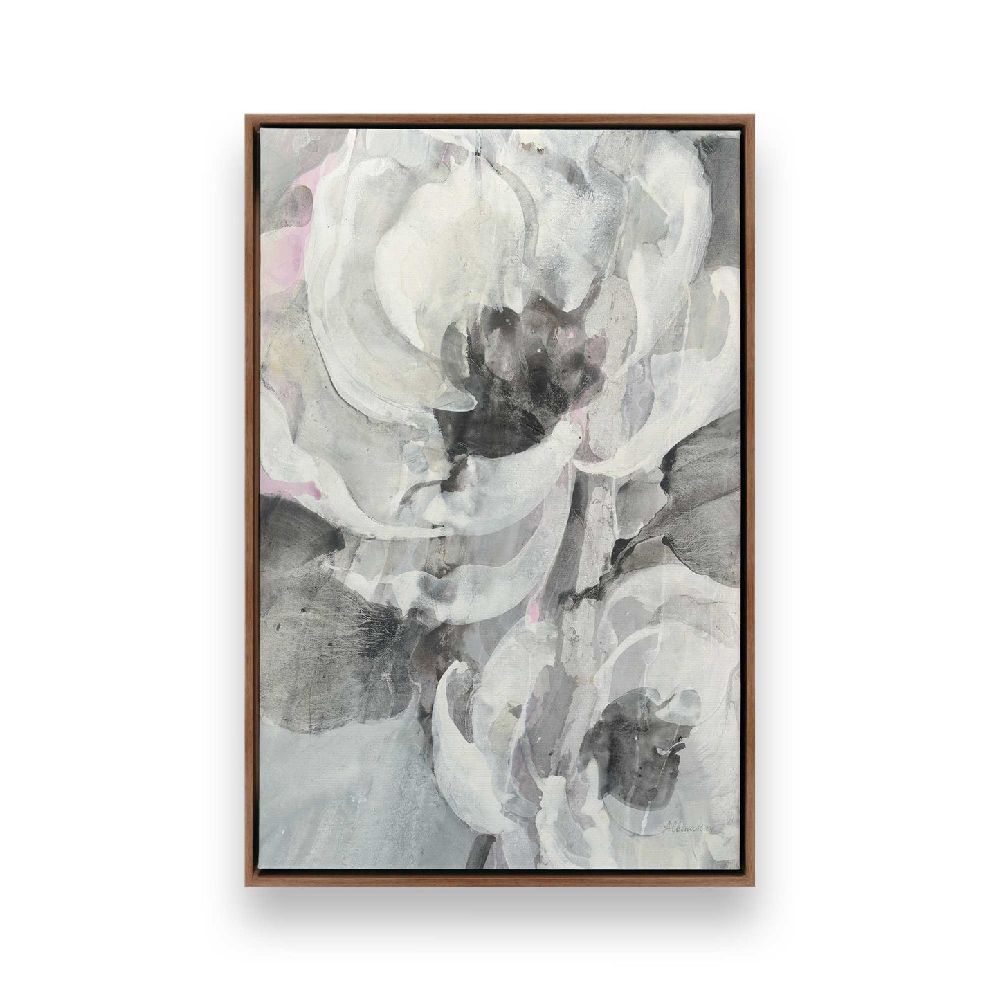 [Color:Walnut], Picture of art in a Walnut frame