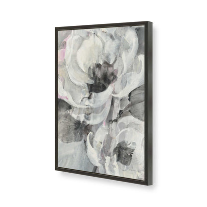 [Color:Satin Black], Picture of art in a Satin Black frame of the corner