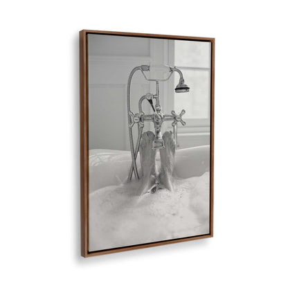 [Color:Walnut], Picture of the corner of the art