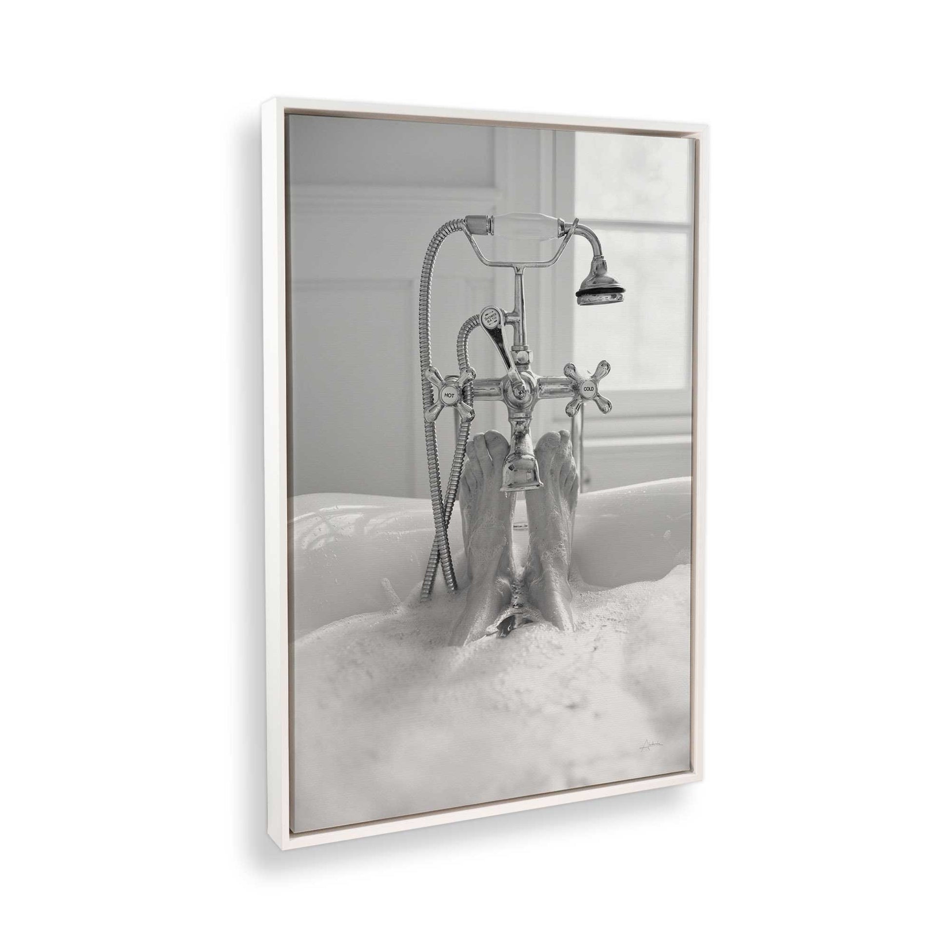 [Color:Opaque White], Picture of the corner of the art