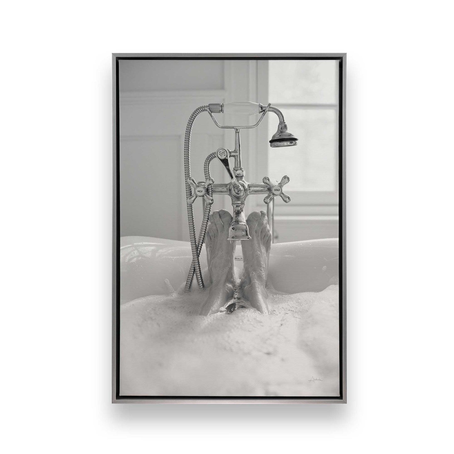 [Color:Polished Chrome], Picture of art in a Polished Chrome frame