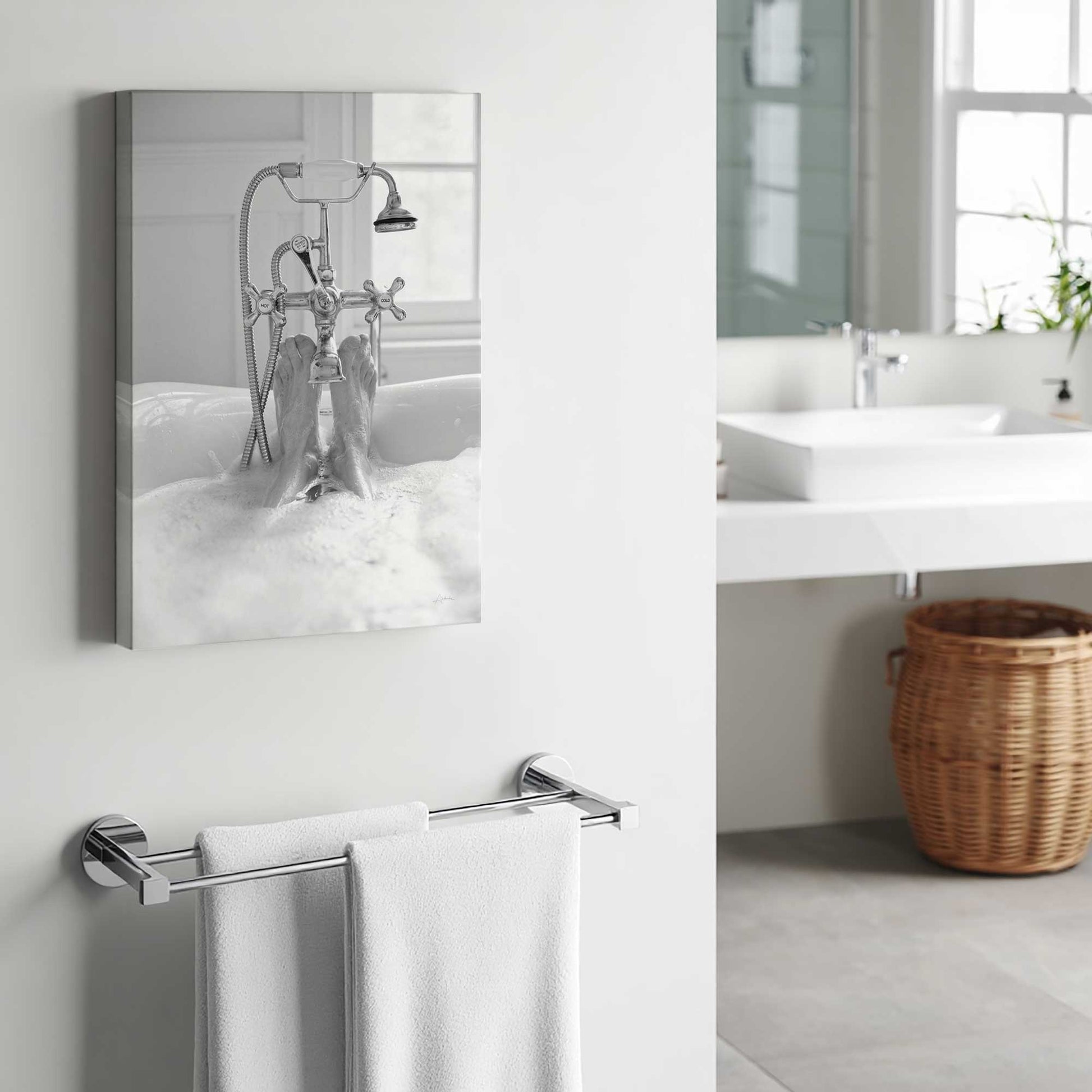 Picture of art in a room