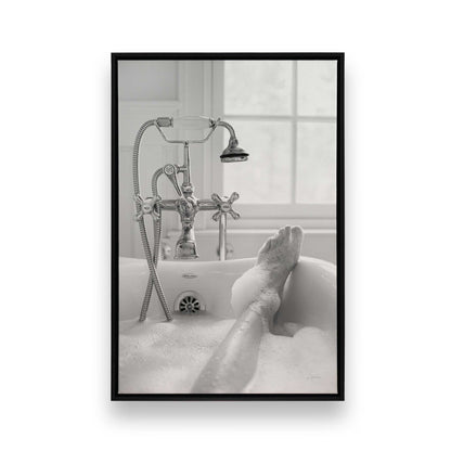 [Color:Satin Black], Picture of art in a Satin Black frame