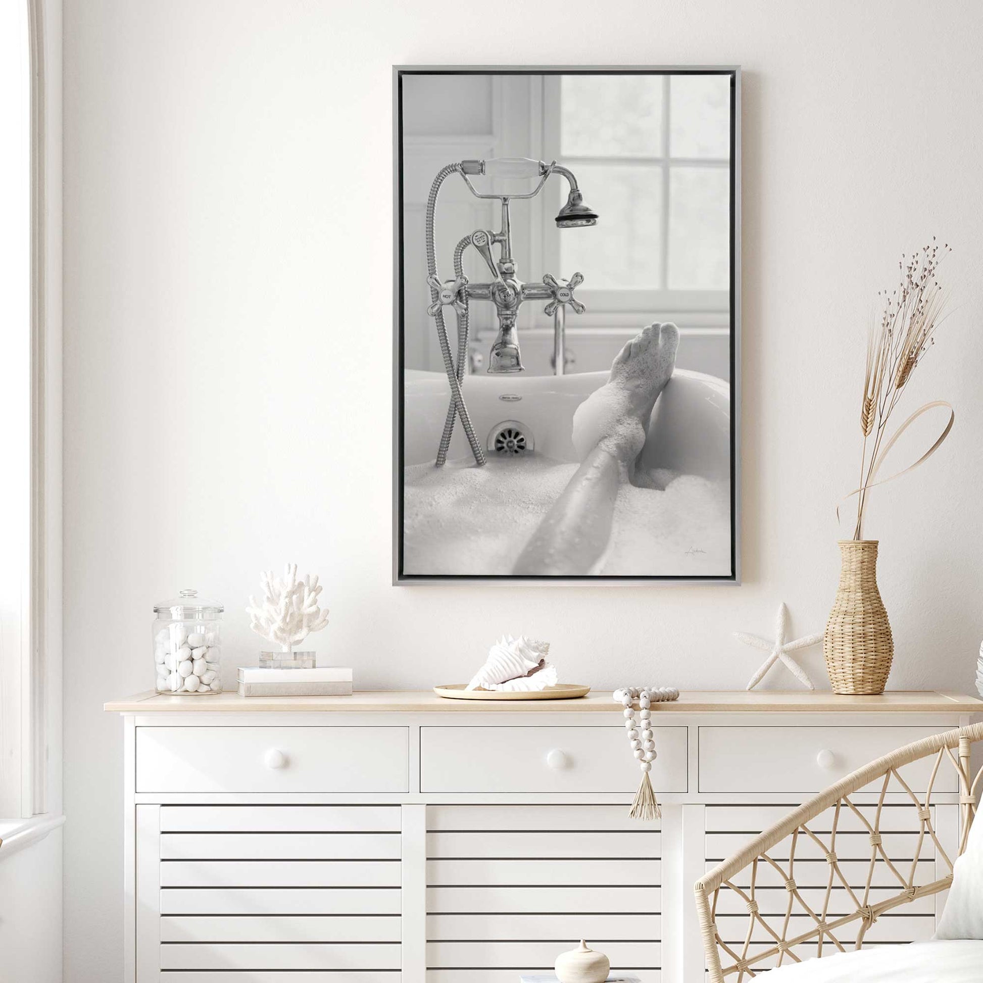 Picture of art in a room