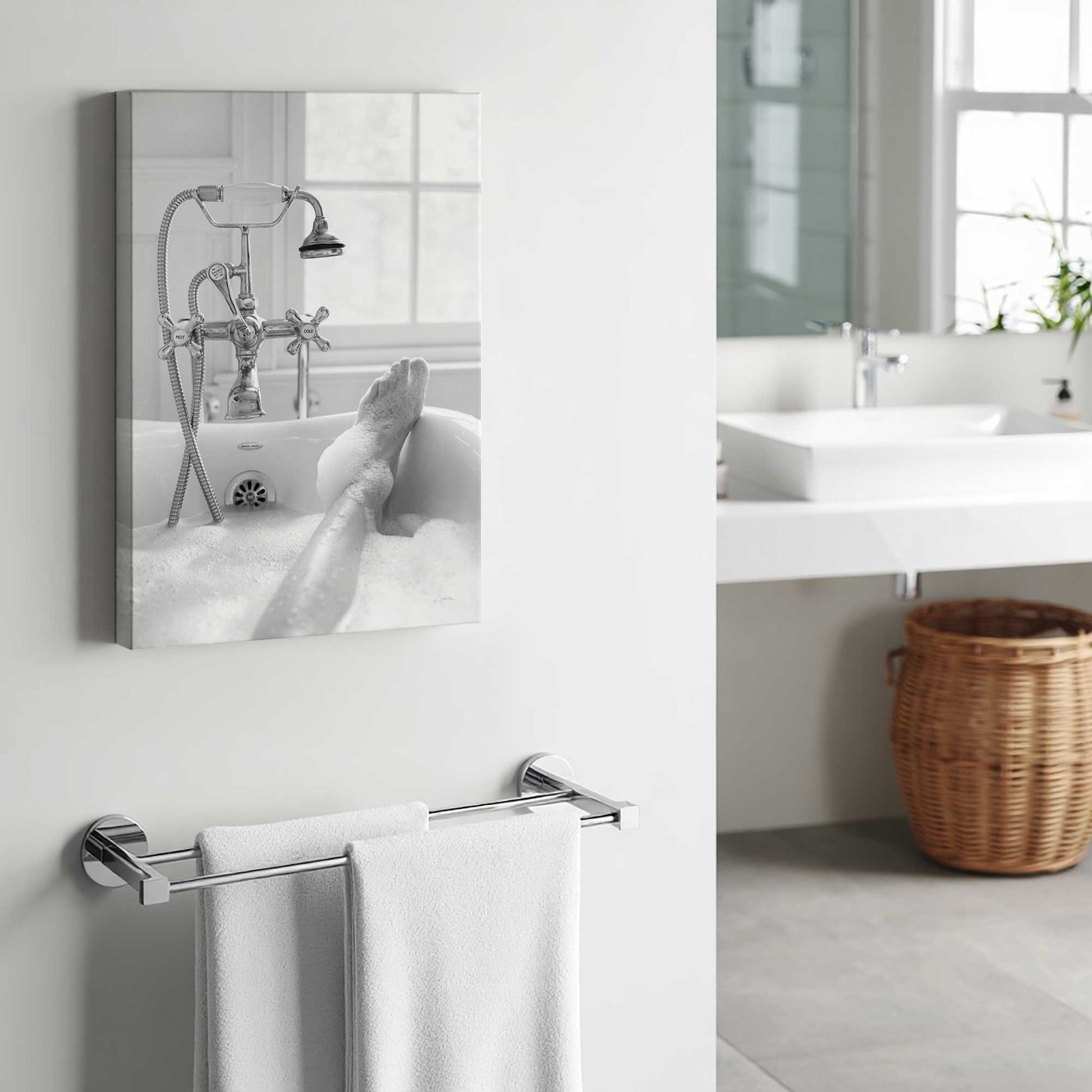 Picture of art in a room