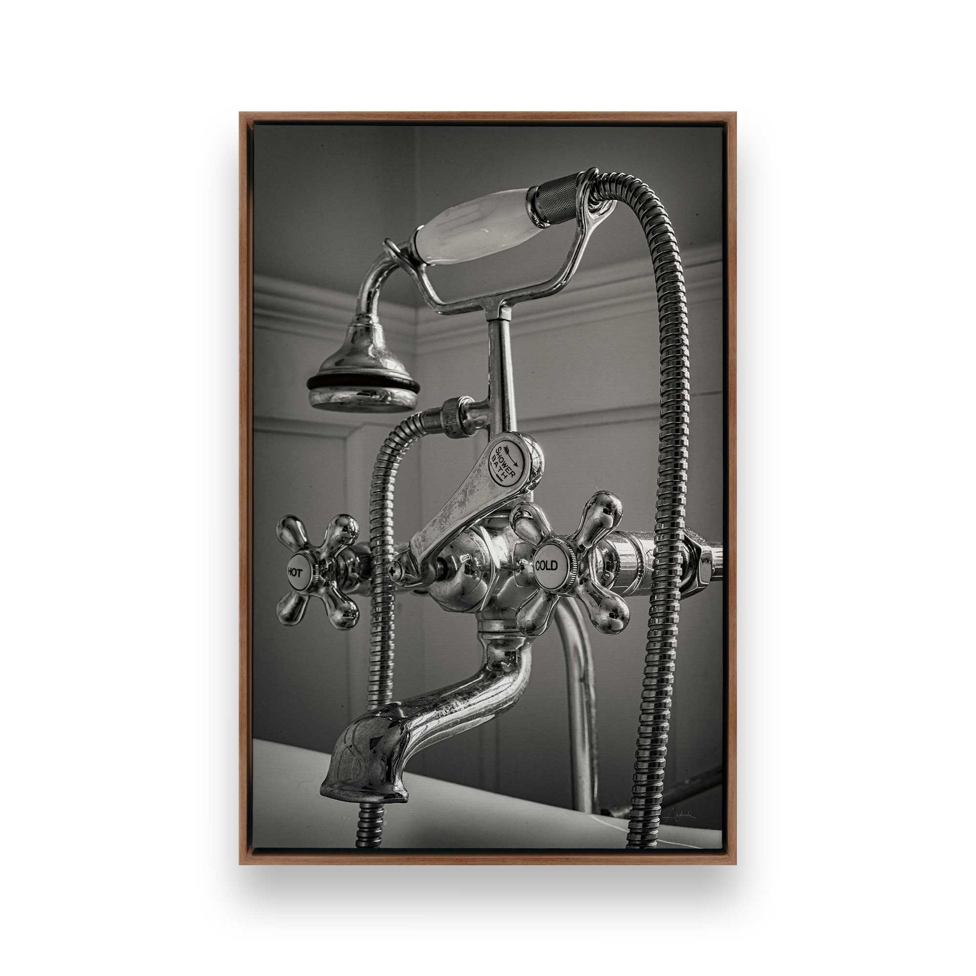 [Color:Walnut], Picture of art in a Walnut frame