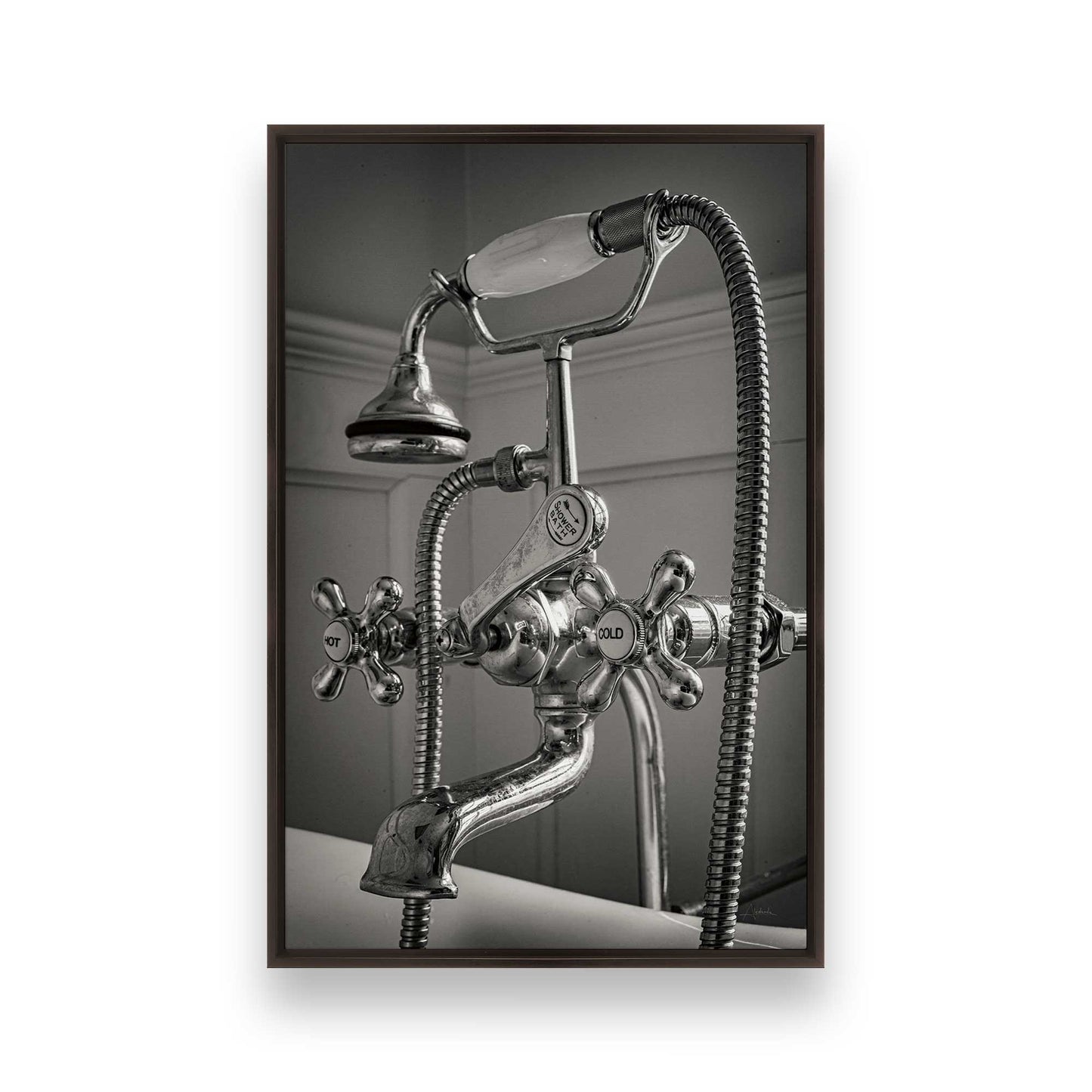 [Color:Espresso], Picture of art in a Espresso frame