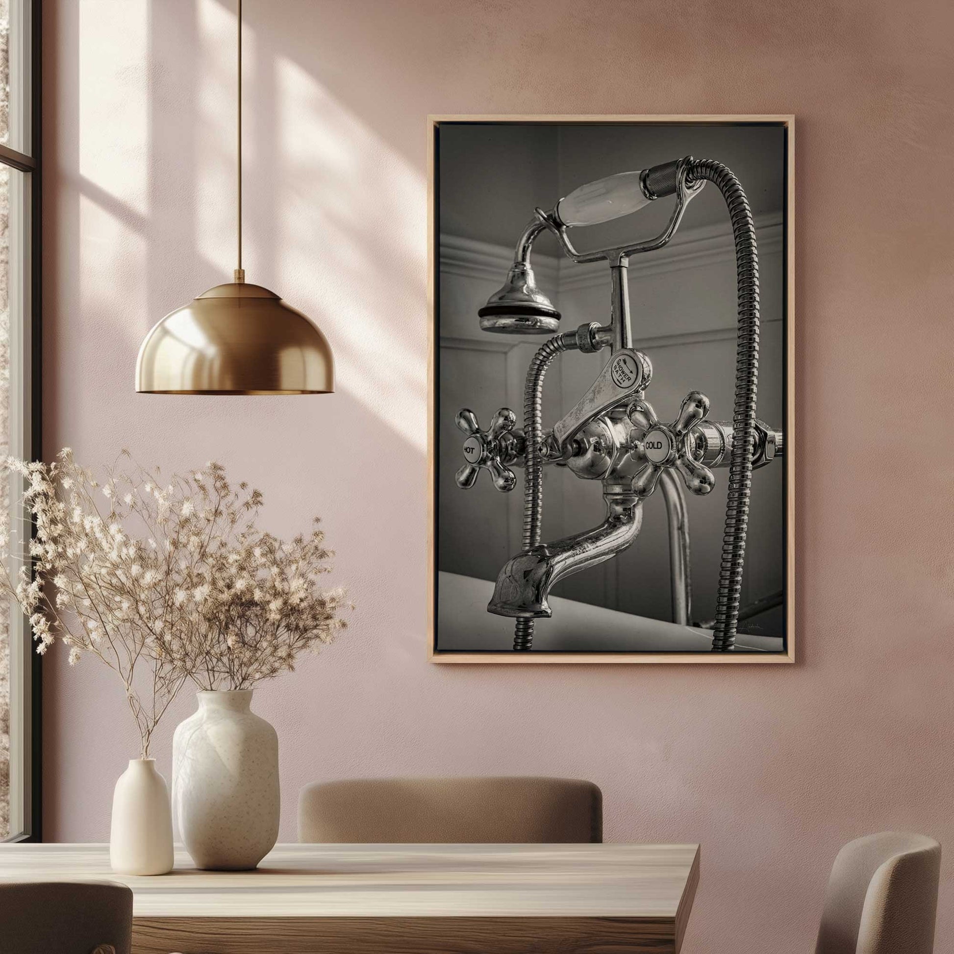 Picture of art in a room