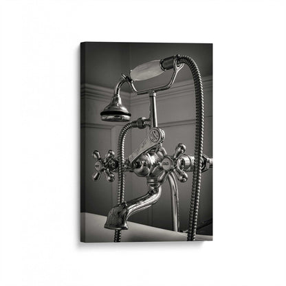 [Color:Stretched Canvas], Picture of art at an angle