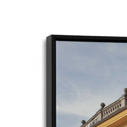 [Color:Satin Black], Picture of art in a Satin Black frame at an angle