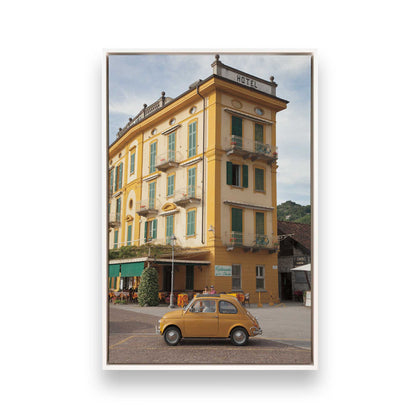 [Color:Opaque White], Picture of art in a White frame