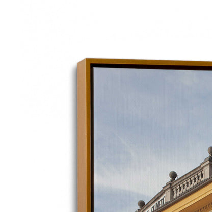 [Color:Polished Gold], Picture of art in a Polished Gold frame at an angle