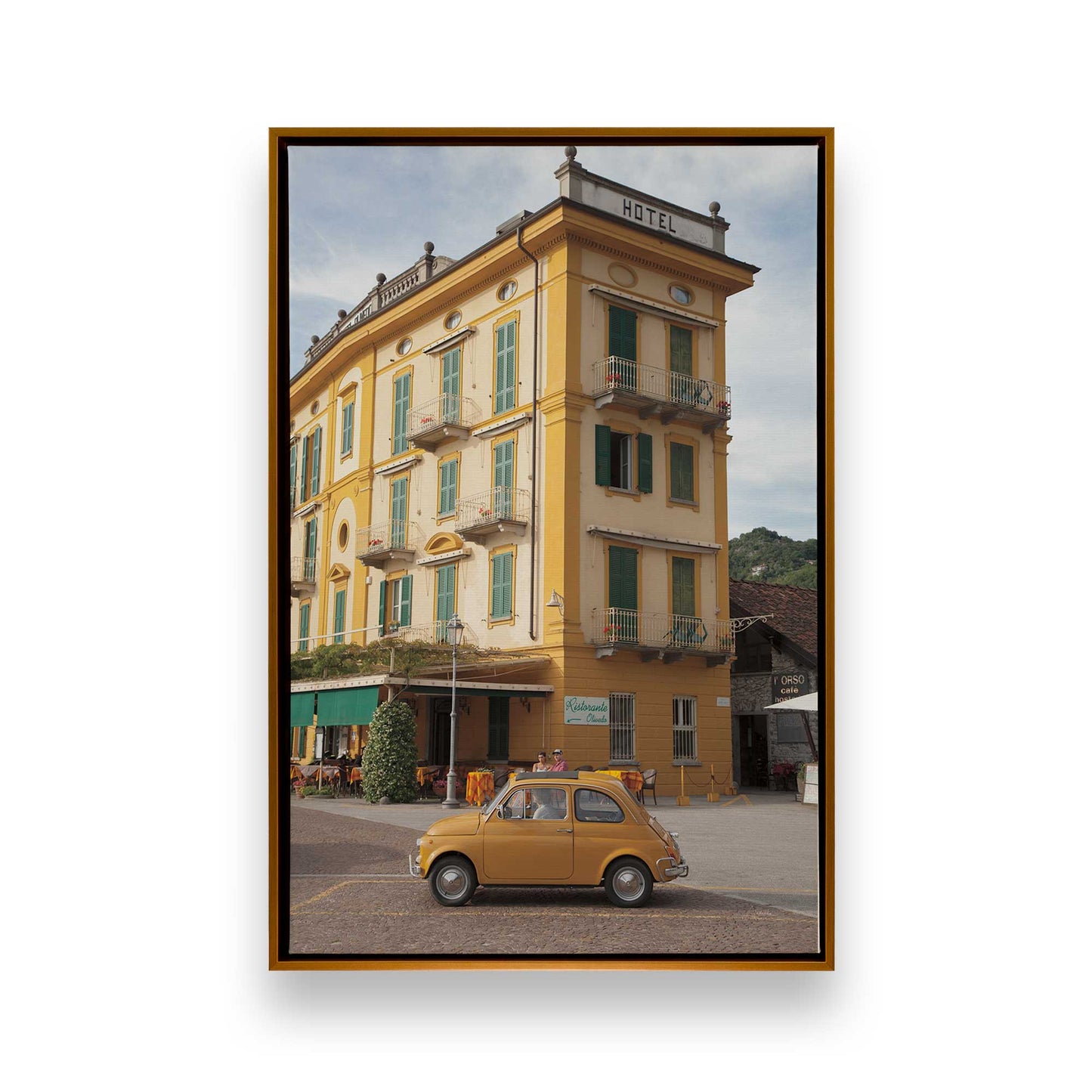 [Color:Polished Gold], Picture of art in a Polished Gold frame