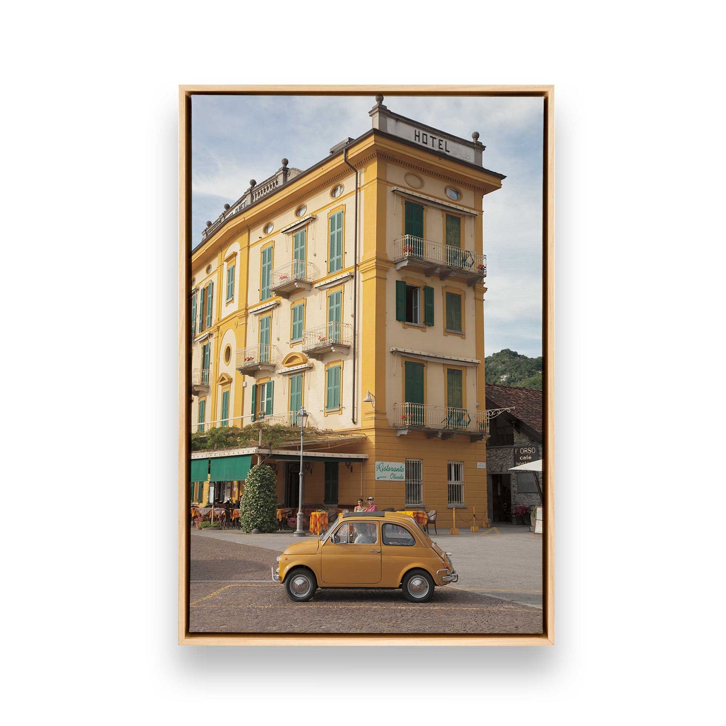 [Color:American Maple], Picture of art in a American Maple frame