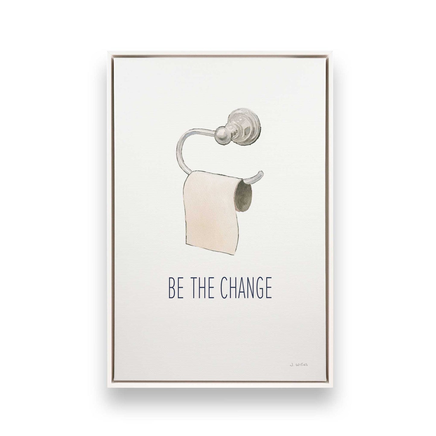 [Color:Opaque White], Picture of art in a White frame