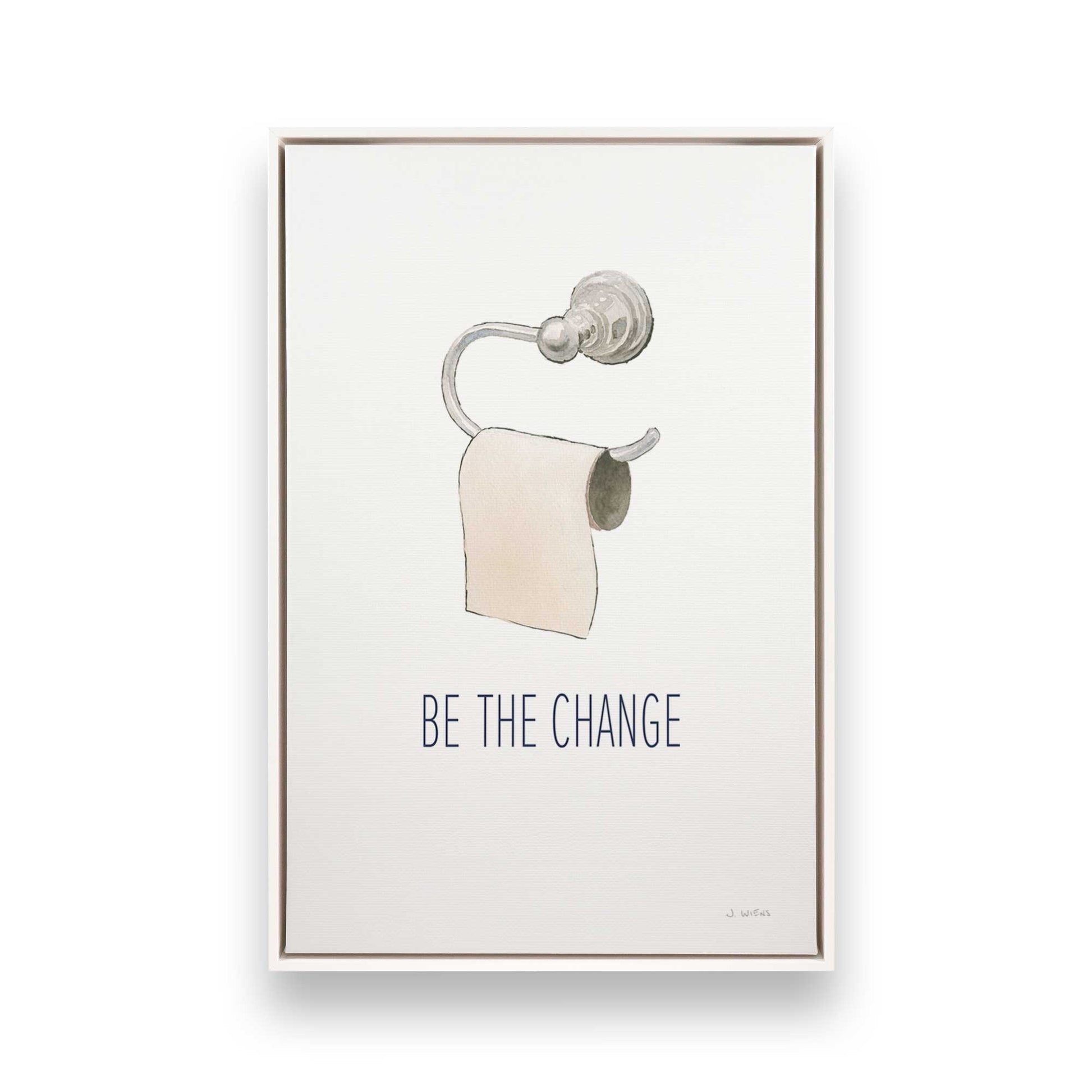 [Color:Opaque White], Picture of art in a White frame