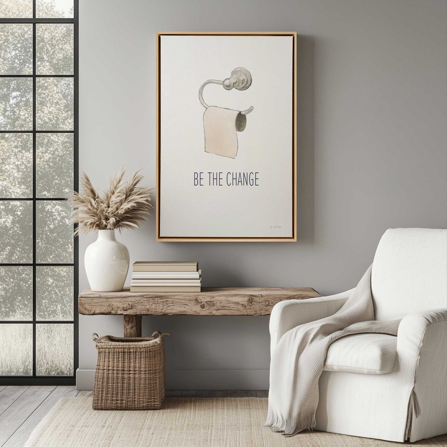 Picture of art in a room