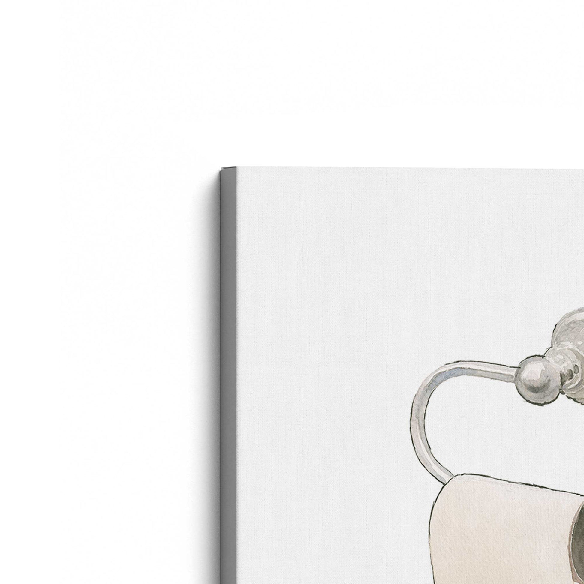[Color:Stretched Canvas], Picture of the corner of the art