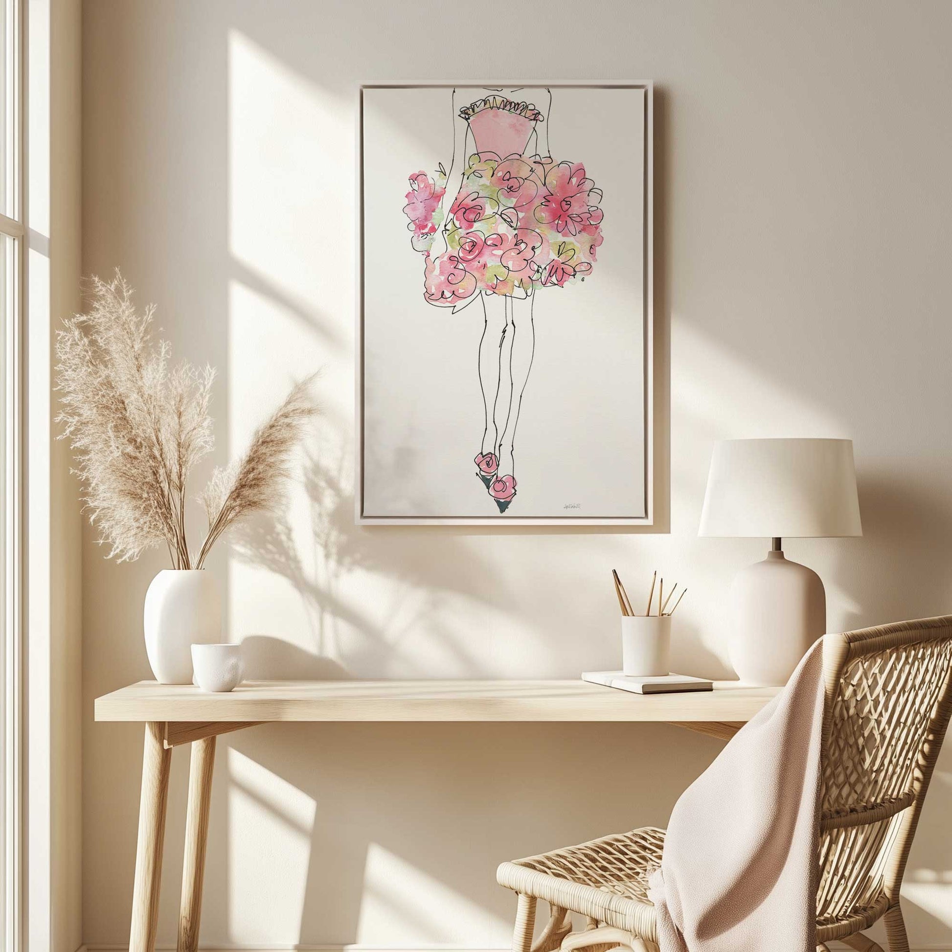 Picture of art in a room