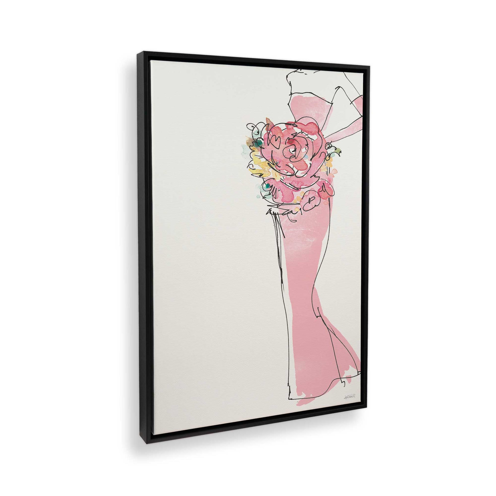 [Color:Satin Black], Picture of the corner of the art