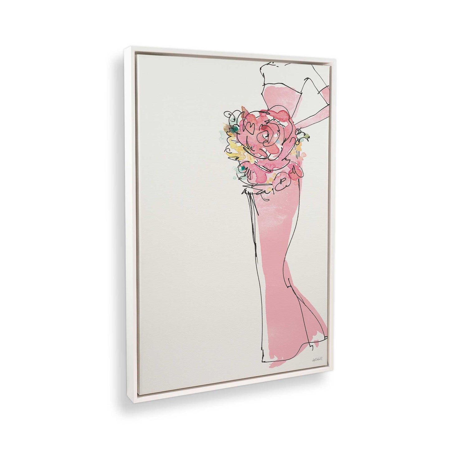 [Color:Opaque White], Picture of the corner of the art